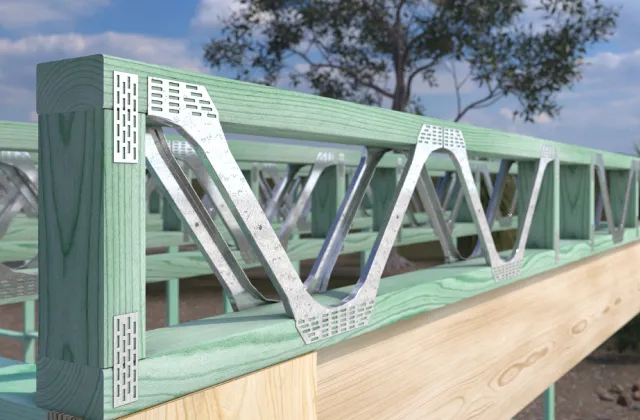 Timber floor joist system