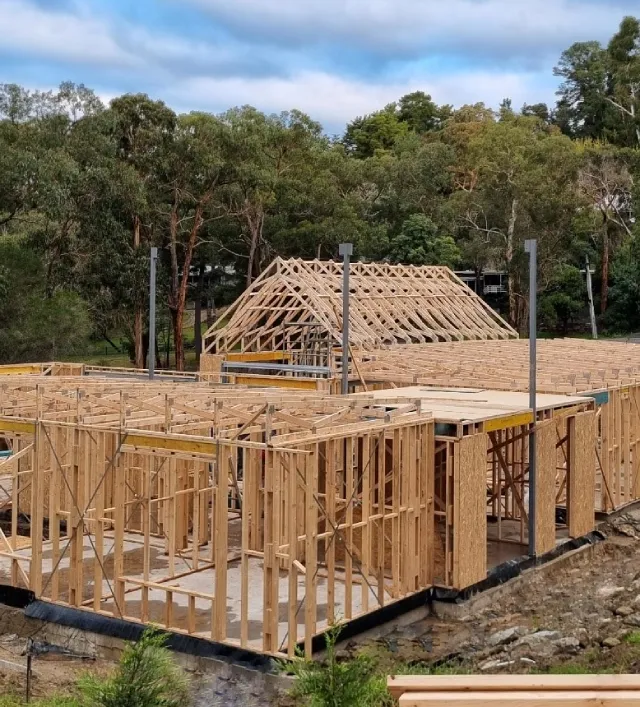 Timber roof trusses