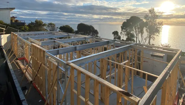 Glencoe construction site